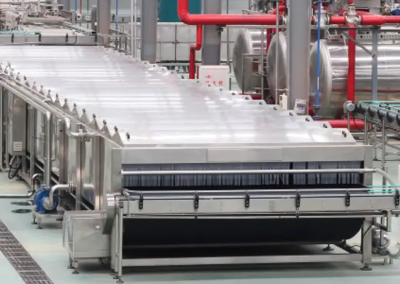 Spraysterilisering kyltunnel