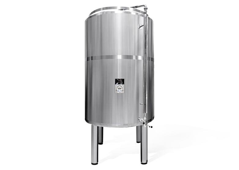 Dubbellagers isolerad tank